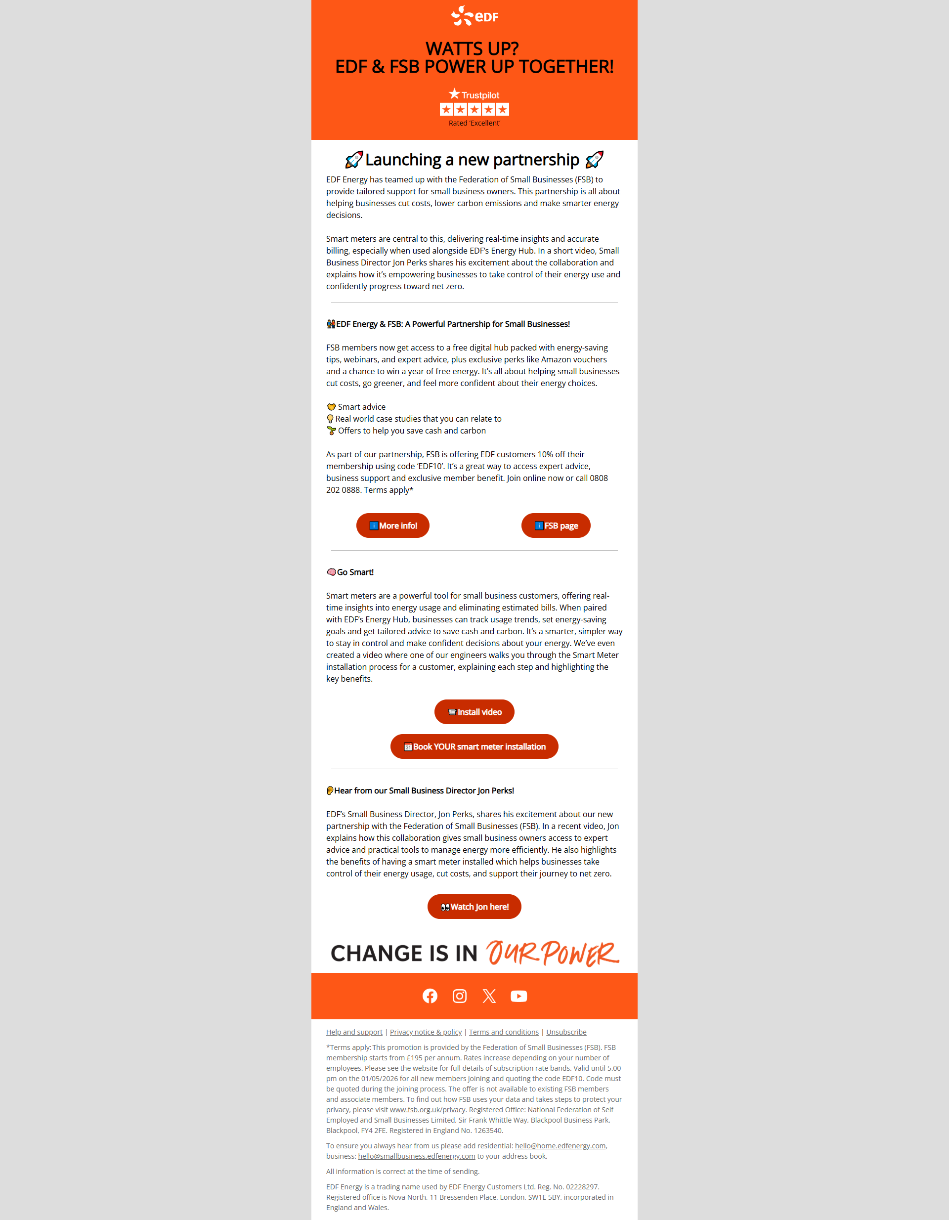 September monthly mailer