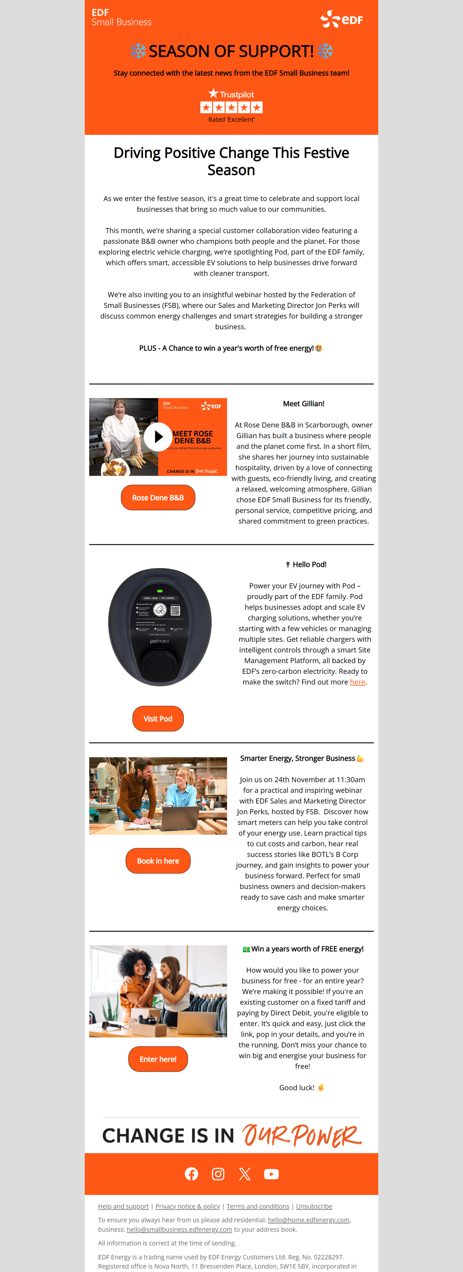 November Monthly Mailer