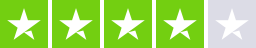 Trustpilot 4 star rating