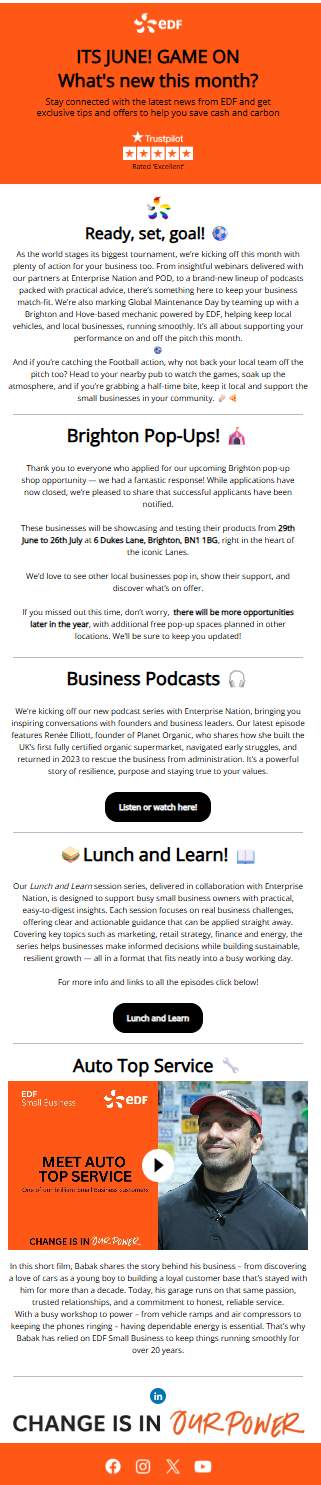 Copy of the monthly mailer for june