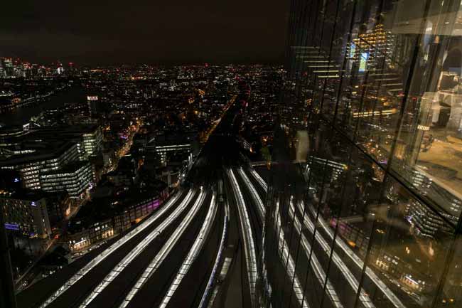 View from The Shard. Tom Hampson of Visual Eye Photography.