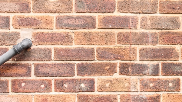 Cavity wall brick pattern example 1