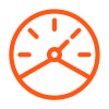 Orange icon - electricity meter