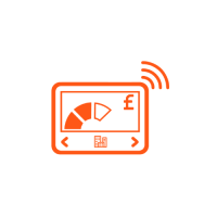 Orange icon - smart meter