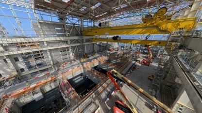 Inside Unit 1 Turbine Hall