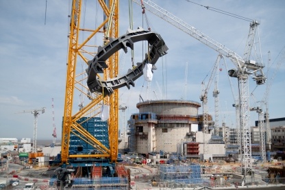 In May the 54-tonne Support Ring (pictured) was lifted into Unit 2 Reactor Building by Big Carl (the world’s largest crane). It will hold Unit 2’s Reactor Pressure Vessel in position for the operational life of the power