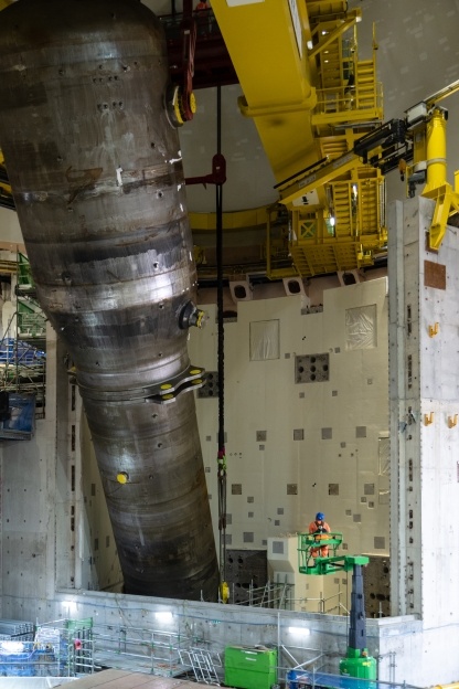 The steam generator is like a huge nuclear-powered kettle – with enough power to make the equivalent of 43m cups of tea per hour