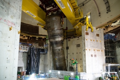 The steam generator will produce steam to spin the world’s largest turbines