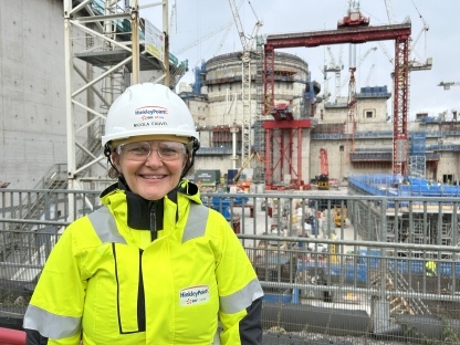 Nicola Fauvel - new Hinkley Point C station director
