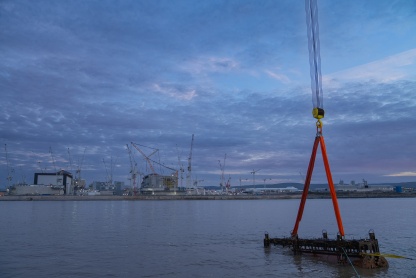 Tunnelling works ended with the completion of the 620-metre fish return system
