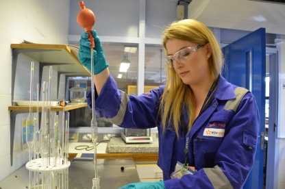 Beth Thomas, 23, Reactor Chemistry Engineer at EDF Energy