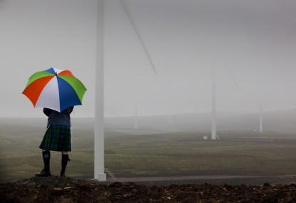 EDF Energy Renewables' Fallago Rig wind farm in Berwickshire