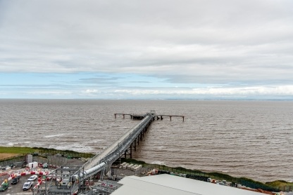 Hinkley Point C’s temporary jetty has become operational, helping to keep lorries off Somerset roads and lessen the impact of construction traffic on the local area.