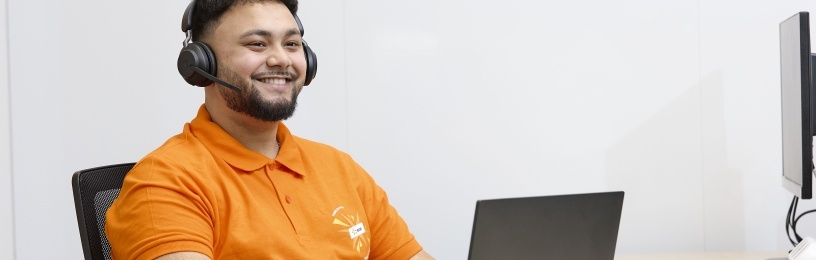 EDF Energy Specialist working in office