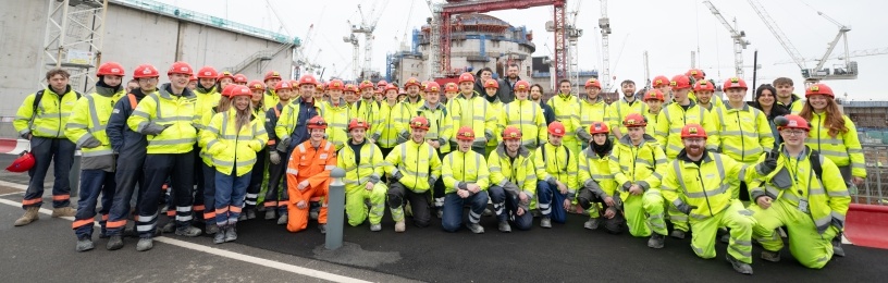 Apprentices at Hinkley Point C