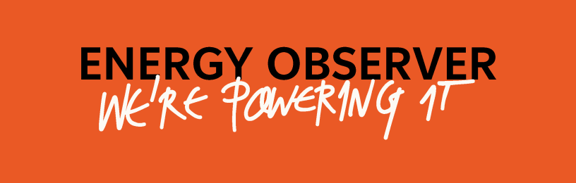banner for energy observer