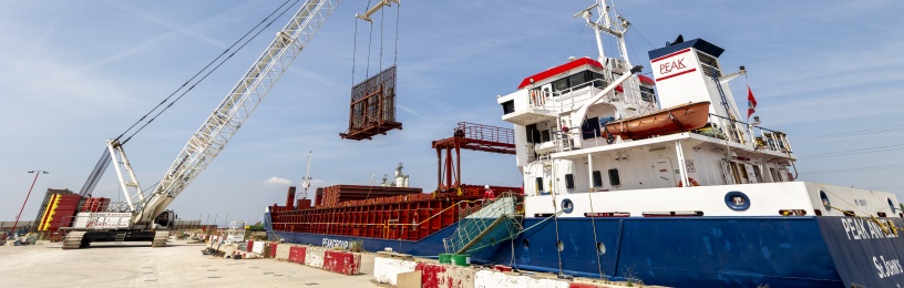 Rebar Loading Avonmouth