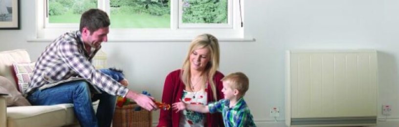 Dimplex Quantum storage heater in a family home