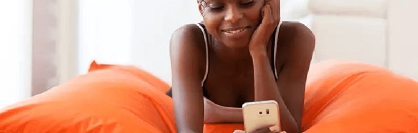 women using mobile phone