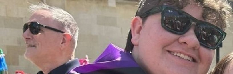 A smiling young employee