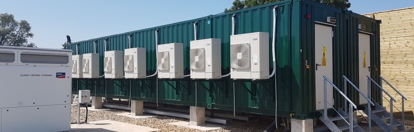 Gresham House Energy Storage Fund new site at Wickham Market.