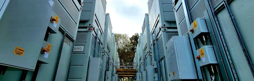 Invinity Energy Systems flow battery at Energy Superhub Oxford