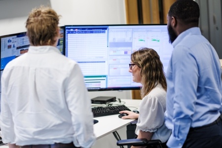 EDF Wholesale Market Services – trading desk area 