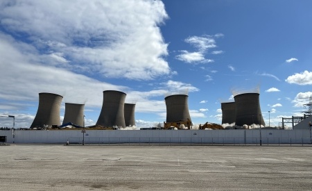 Cottam towers demolition
