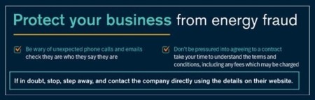 Protect your business from energy fraud banner