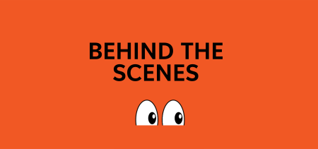 Behind the scenes eyes