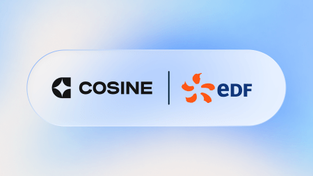Cosine x EDF partnership