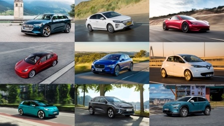Collection of best electric cars on the market
