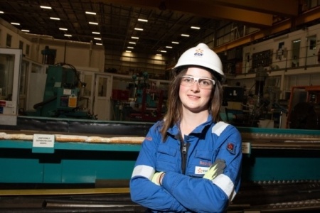 Beth Gant an engineer at our Sizewell B site