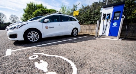 electric car charging point