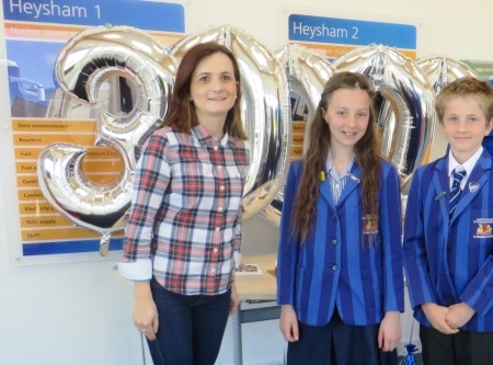 Heysham Visitor Centre's 30,000th visitor