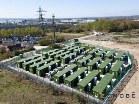 Zenobe’s operational battery asset in Aylesford