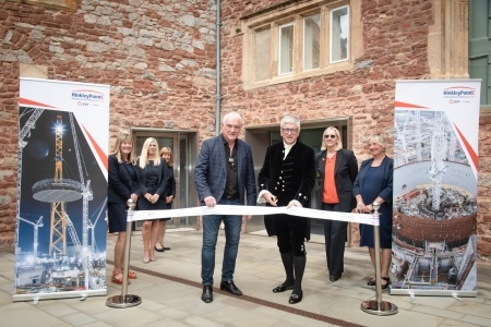 The Visitor Centre was opened by the High Sheriff of Somerset Thomas Sheppard.