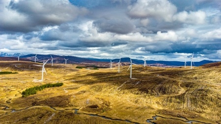 EDF Renewables Corriemoillie wind farm