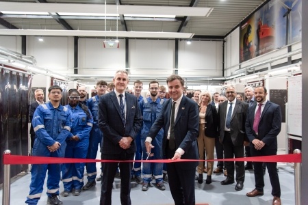 The Energy Minister, Greg Hands unveiled the new Welding Centre of Excellence at Bridgwater and Taunton College’s campus in Bridgwater