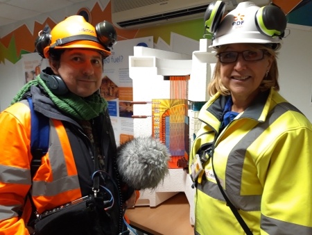 BBC Producer Neil McCarthy visits Dungeness B to record for the popular Jarvis Cocker radio show Wireless Nights