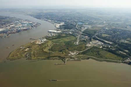 The London Resort site, Swanscombe peninsula, Kent