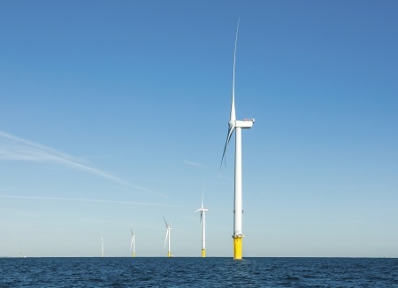 Blyth offshore wind farm in north east England