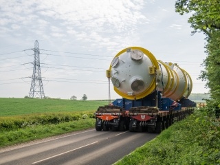 First Steam Generator travelling to Hinkley Point C