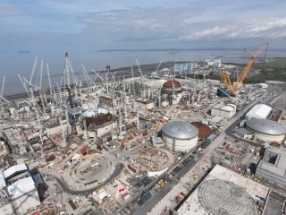 Construction progressing at Hinkley Point C