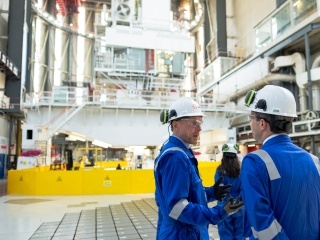 Inside Dungeness power station 