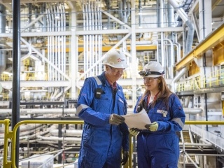 Inside Hinkley Point B power station