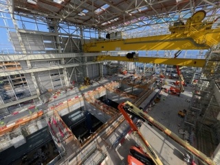 Inside Unit 1 Turbine Hall
