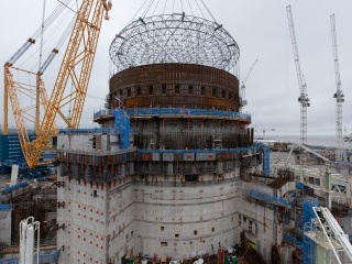 The steel ring is 11.6-metres in height and 47-metres in diameter