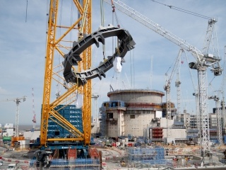 In May the 54-tonne Support Ring (pictured) was lifted into Unit 2 Reactor Building by Big Carl (the world’s largest crane). It will hold Unit 2’s Reactor Pressure Vessel in position for the operational life of the power