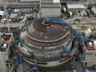 Experience gained from building Unit 1 is helping efficiencies on the second reactor unit.